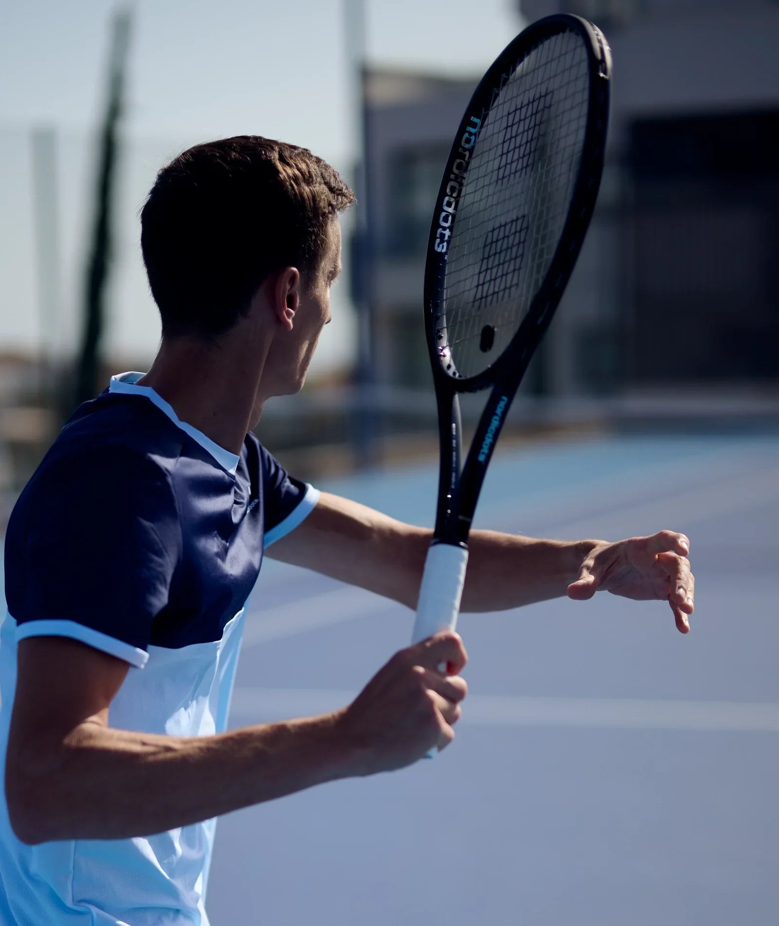 Model 100 Black Gloss - Nordicdots tennis racket