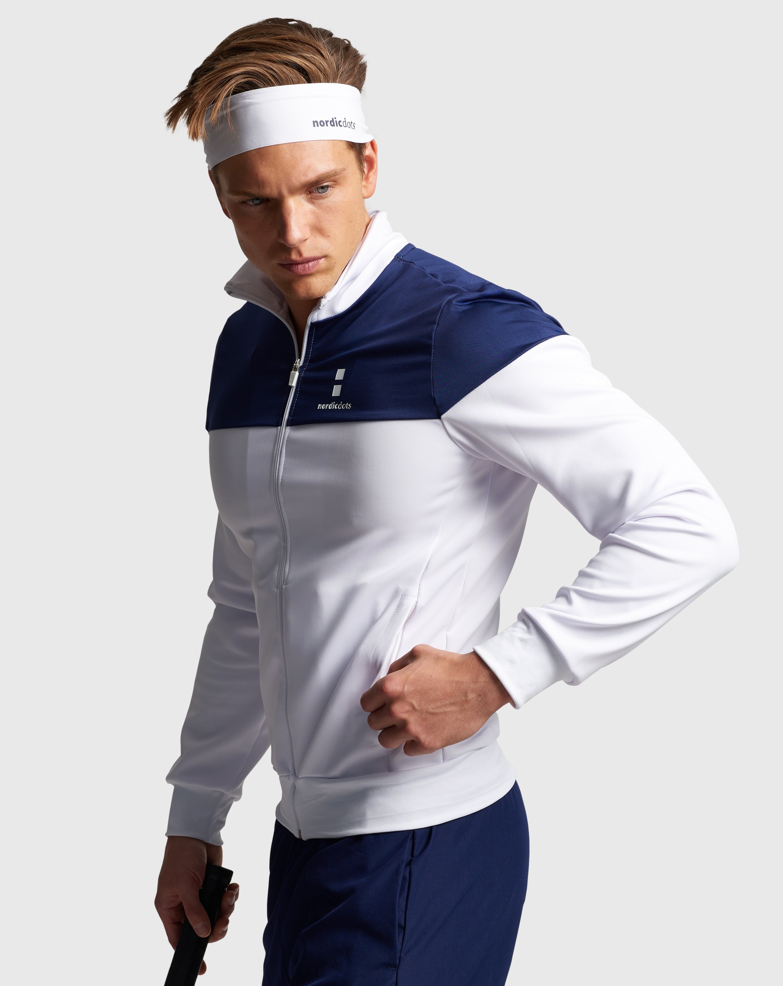 nordicdots tennis brand men's jacket