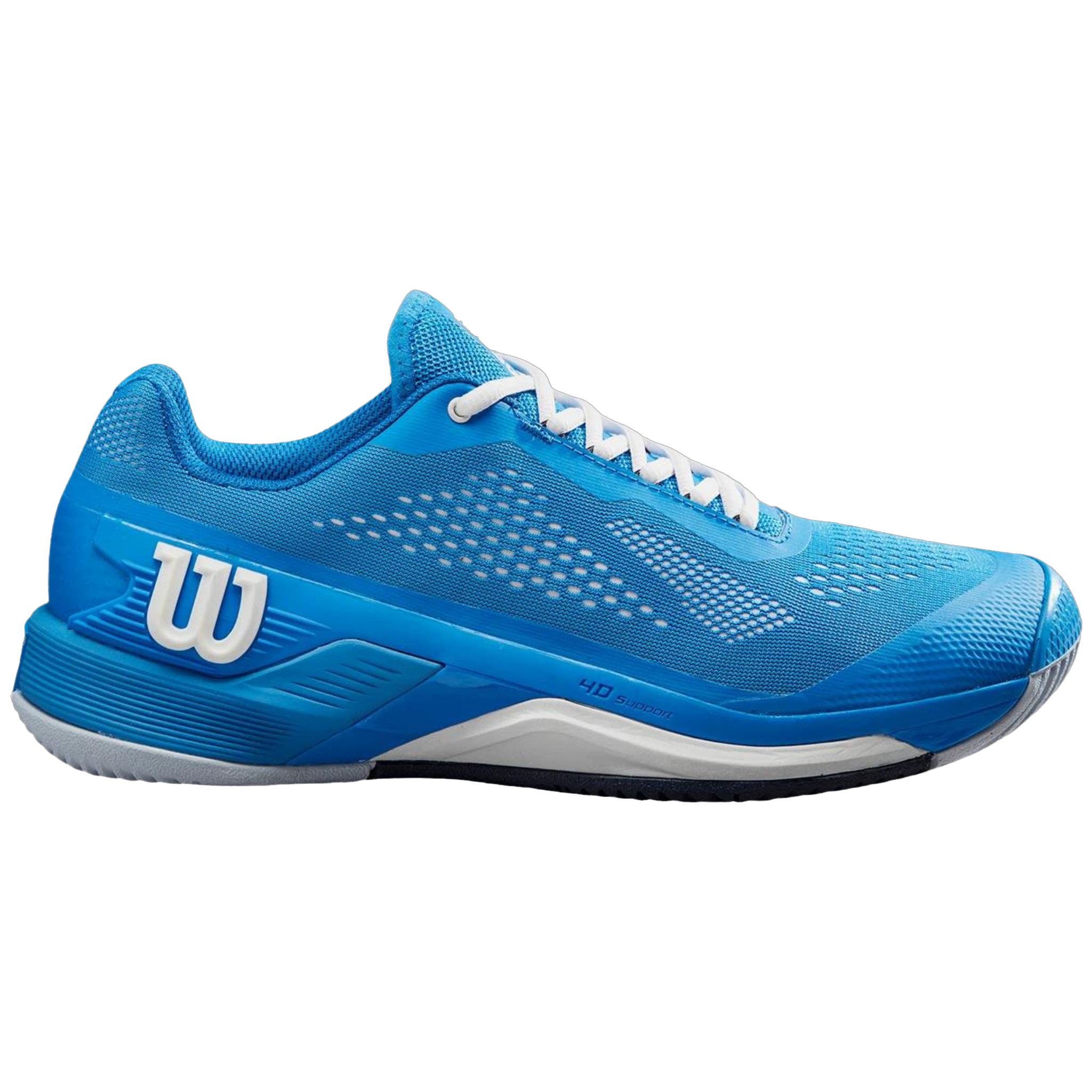 Wilson Rush Pro 4.0 Men's tennis shoes > French Blue/White