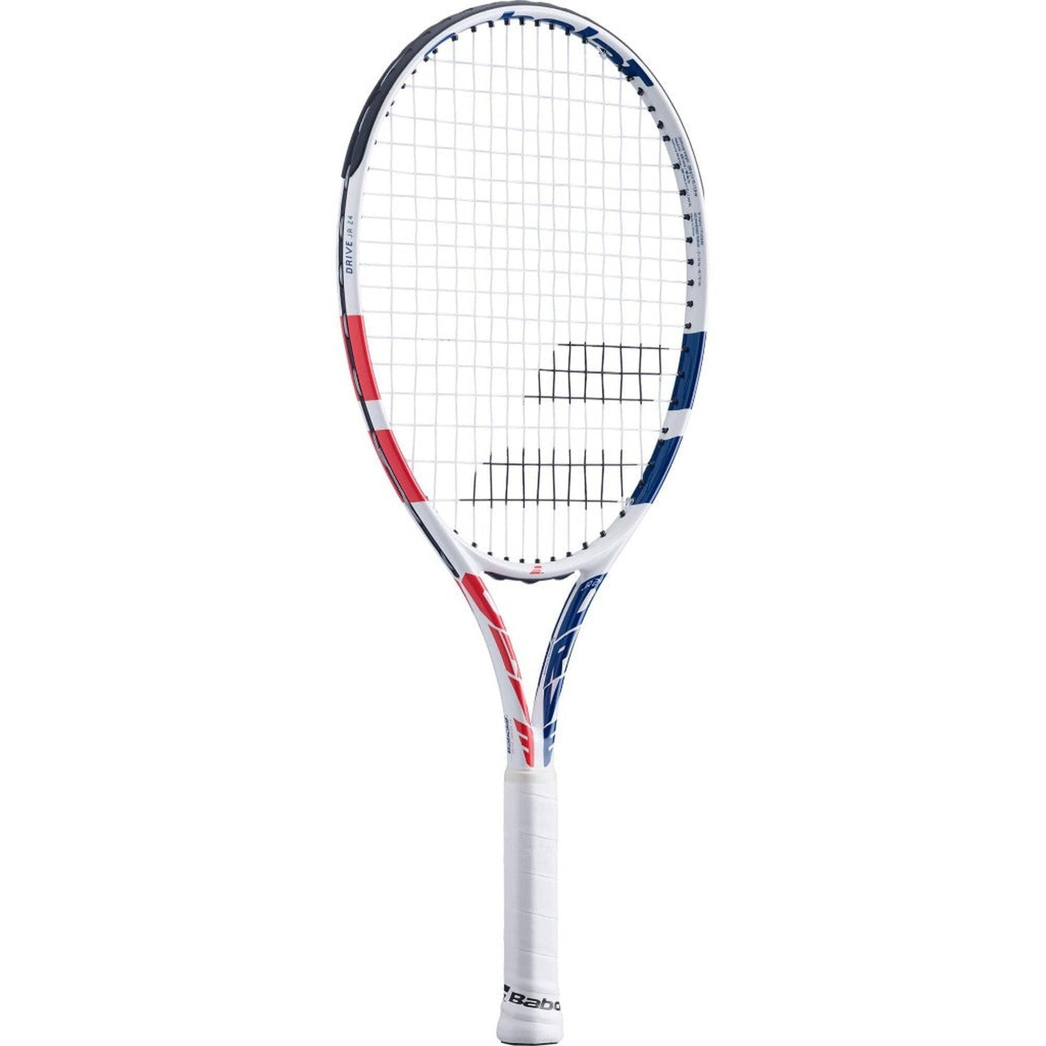 Babolat Drive 24 Inch Junior Tennis Racket - White/Coral 2021