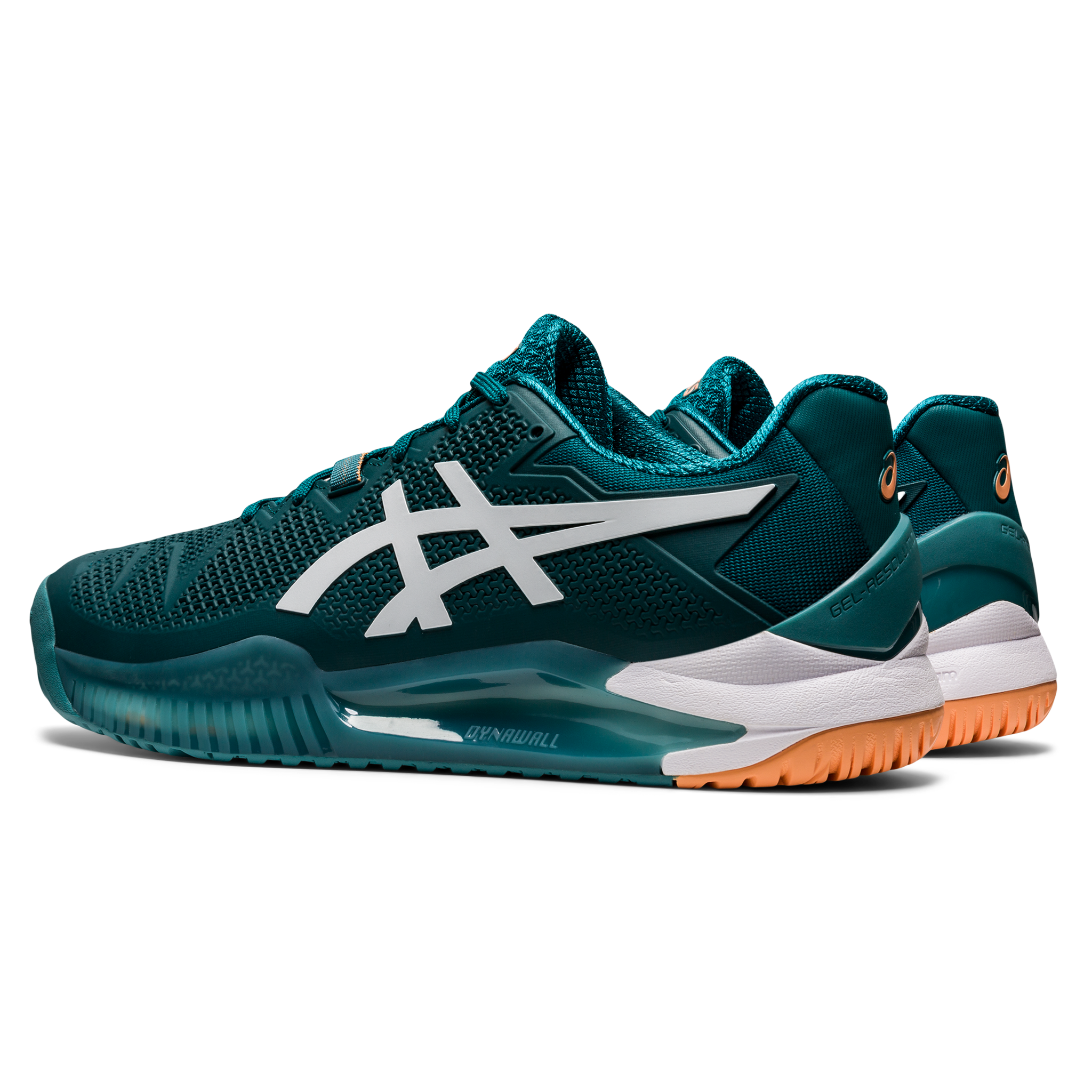 ASICS Gel Resolution 8 Clay Men s Velvet Pine White All