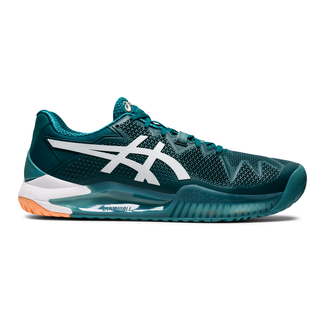 ASICS Gel Resolution 8 Clay Men's > Velvet Pine/White