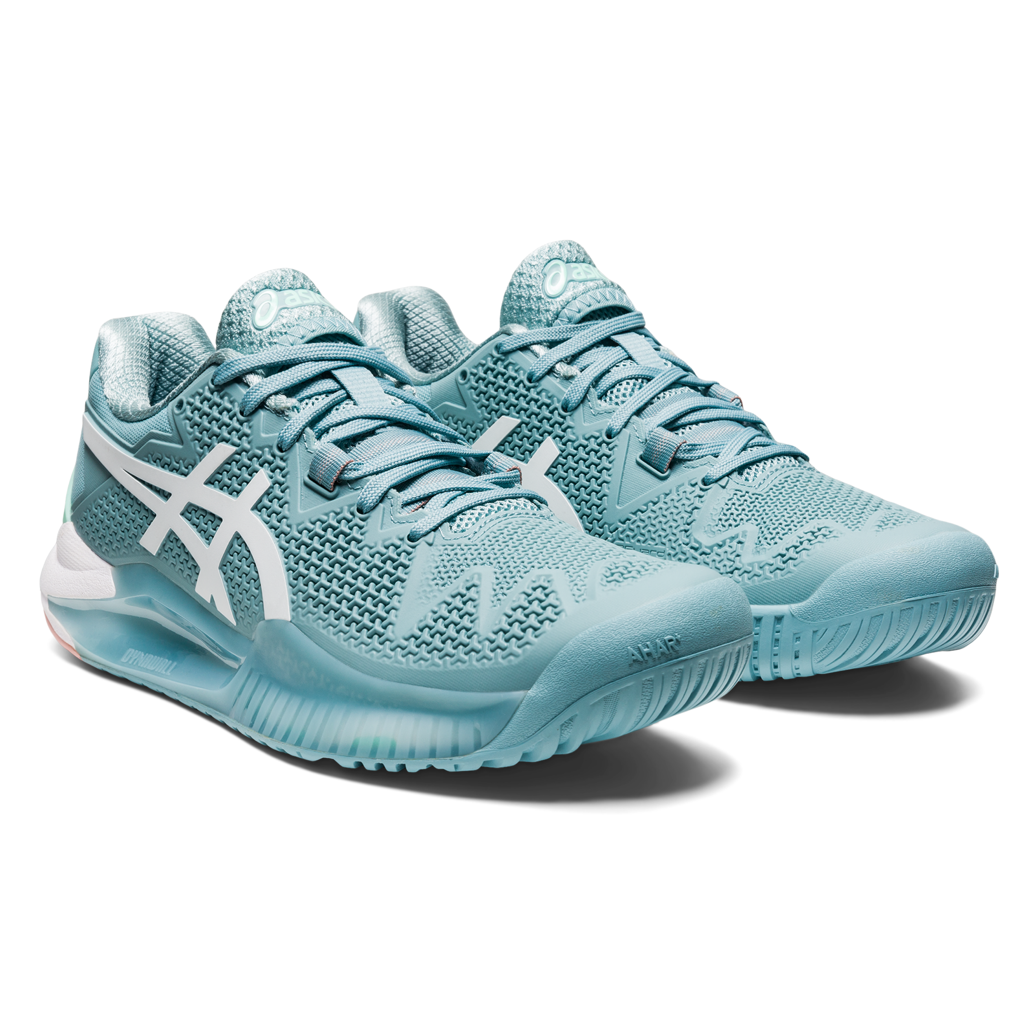 ASICS Gel Resolution 8 Women's > Smoke Blue/White