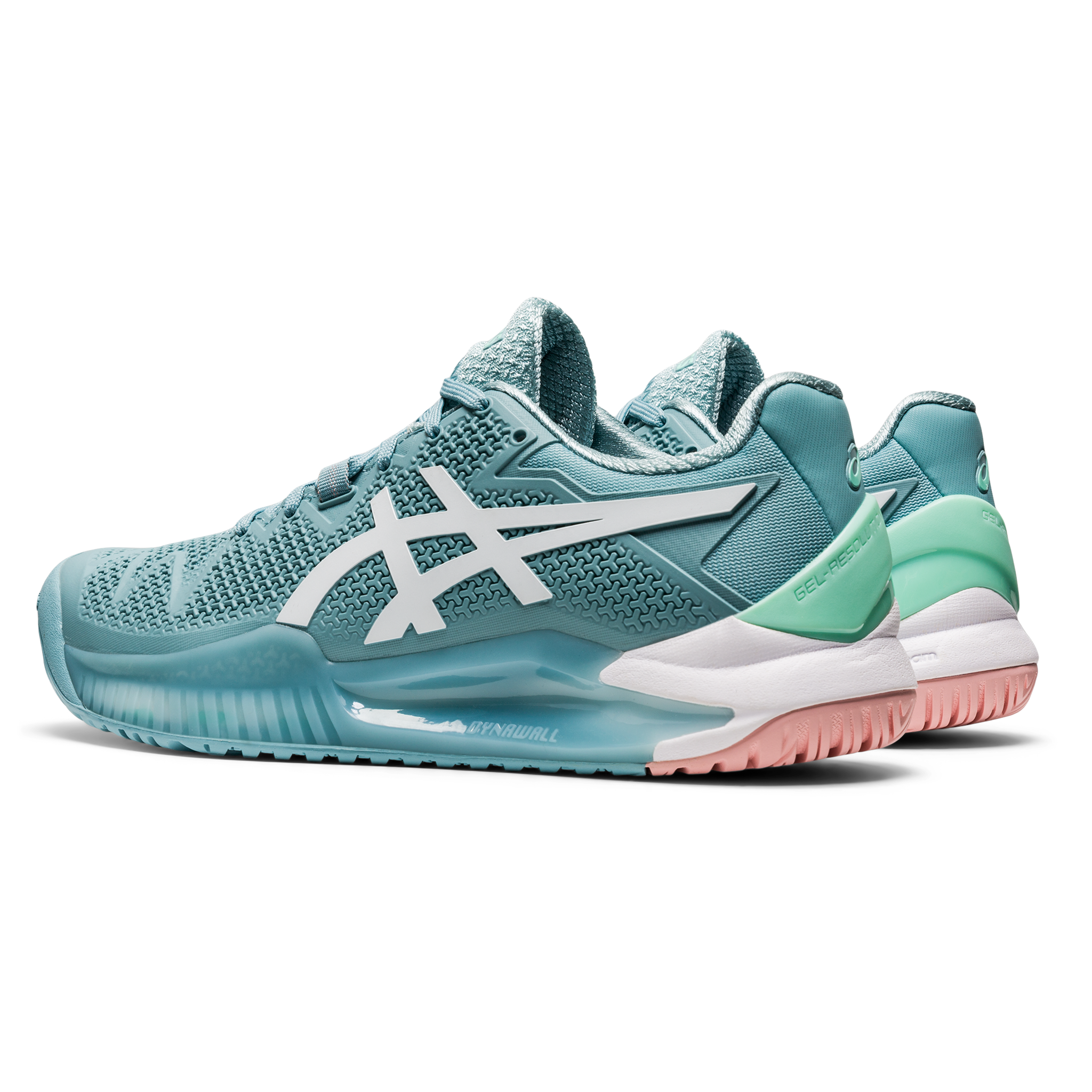 ASICS Gel Resolution 8 Women's > Smoke Blue/White