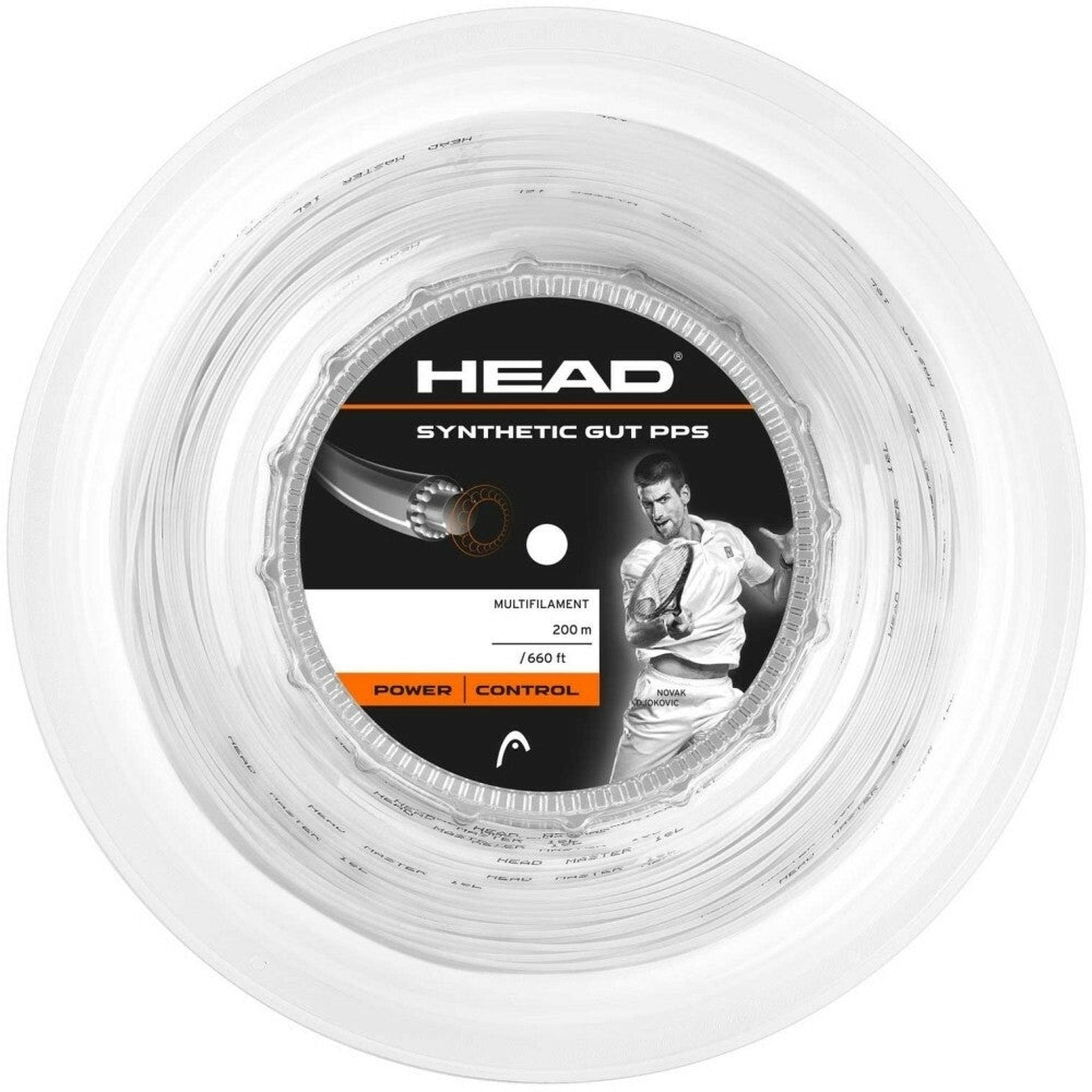 Head Synthetic Gut PPS Tennis String 200m Reel