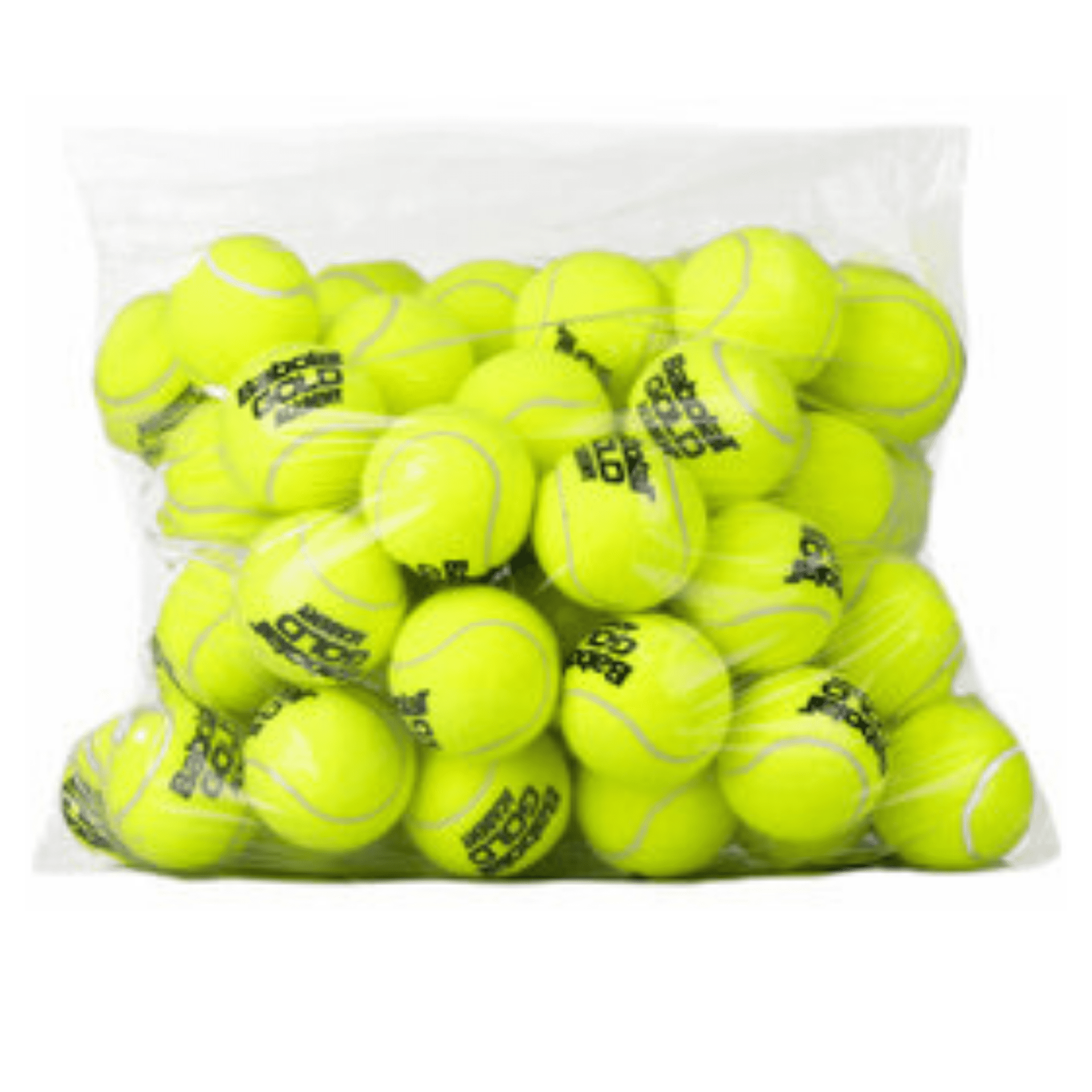 Babolat Gold Academy Trainer Tennis Balls - Eco Bag - 72 Balls