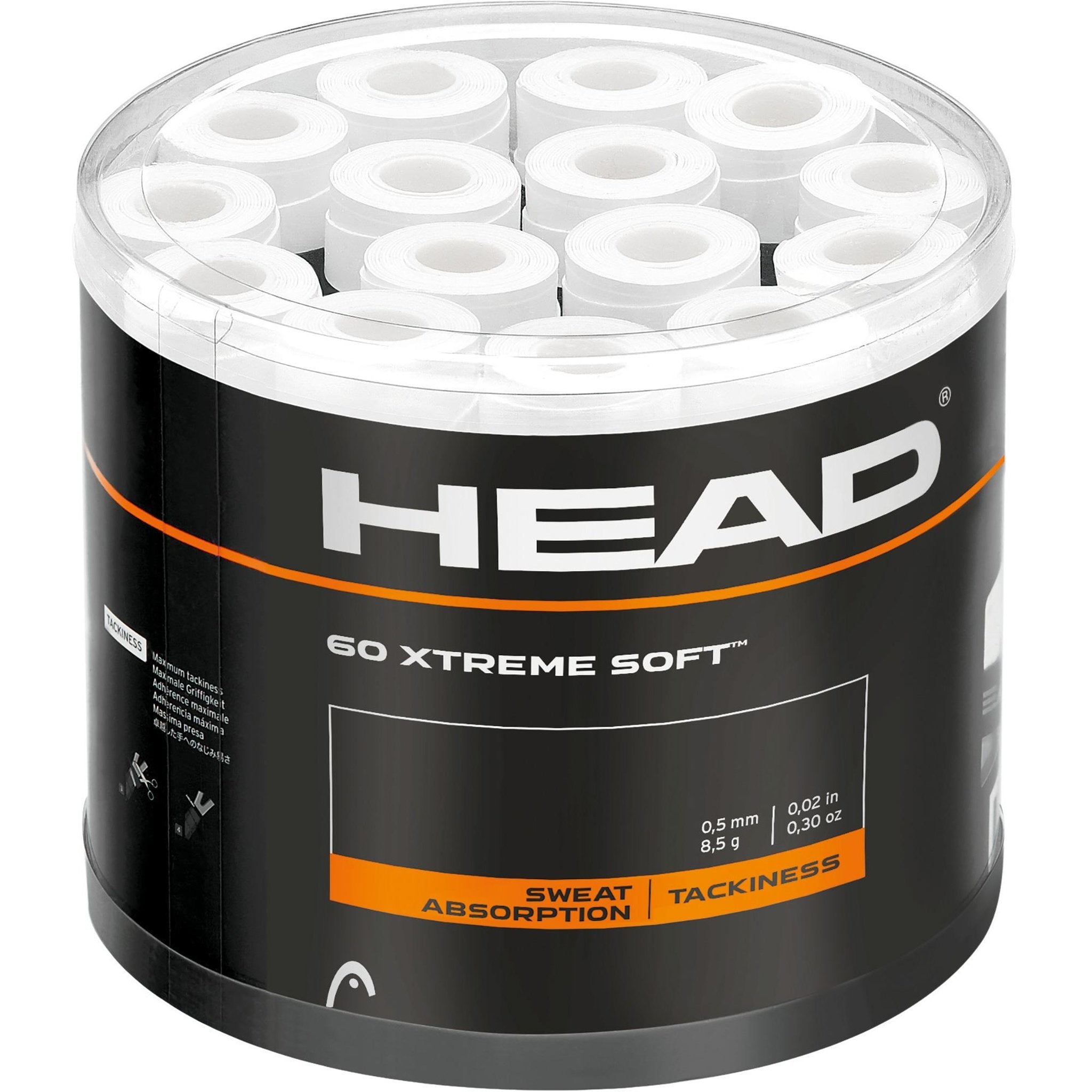 Head Xtreme Soft Overgrips Pack of 60